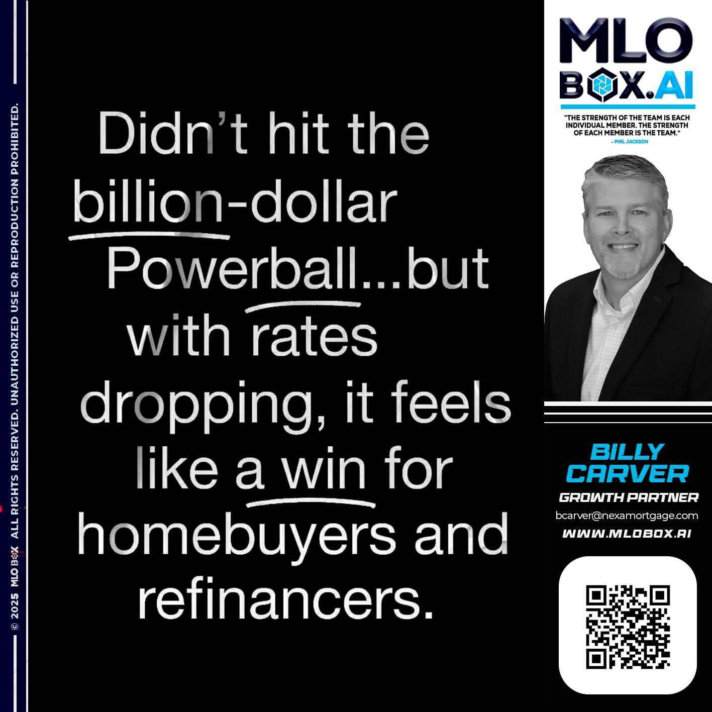 DIDNT HIT - Billy Carver -Sr Loan Officer / Branch Manager