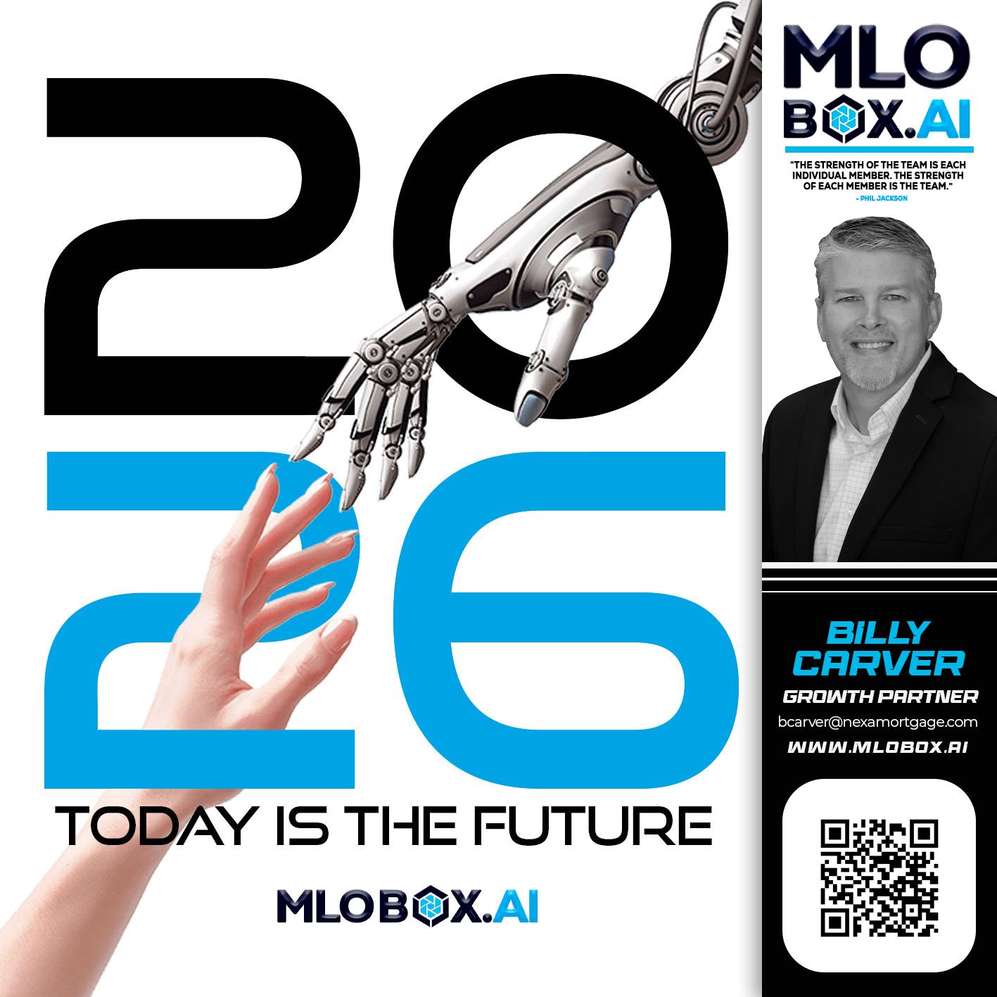 2026 - Billy Carver -Sr Loan Officer / Branch Manager