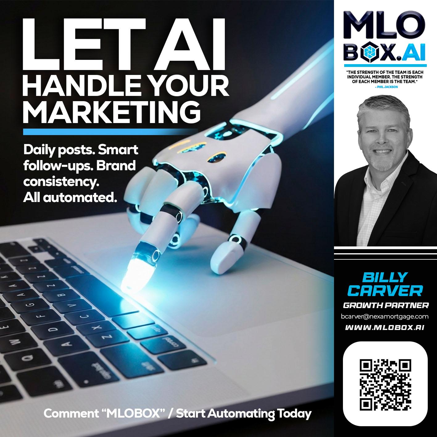 LET AI - Billy Carver -Sr Loan Officer / Branch Manager