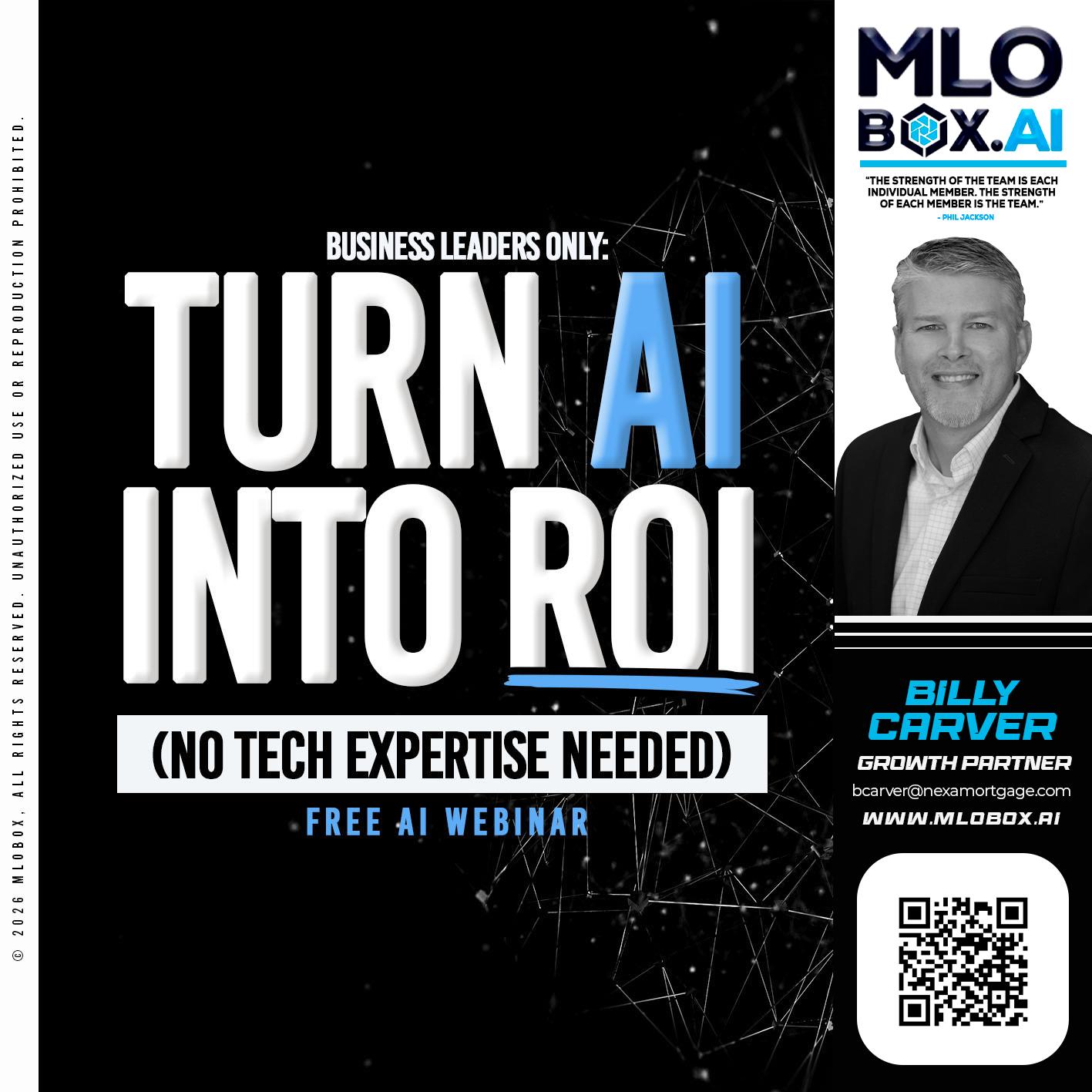 TURN AI - Billy Carver -Sr Loan Officer / Branch Manager